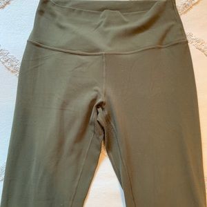 Green LuluLemon Align Legging
